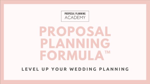 proposal planning formula